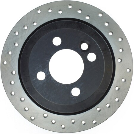 Centric Parts Sport Cross Drilled Brake Rotor, 128.34094L 128.34094L